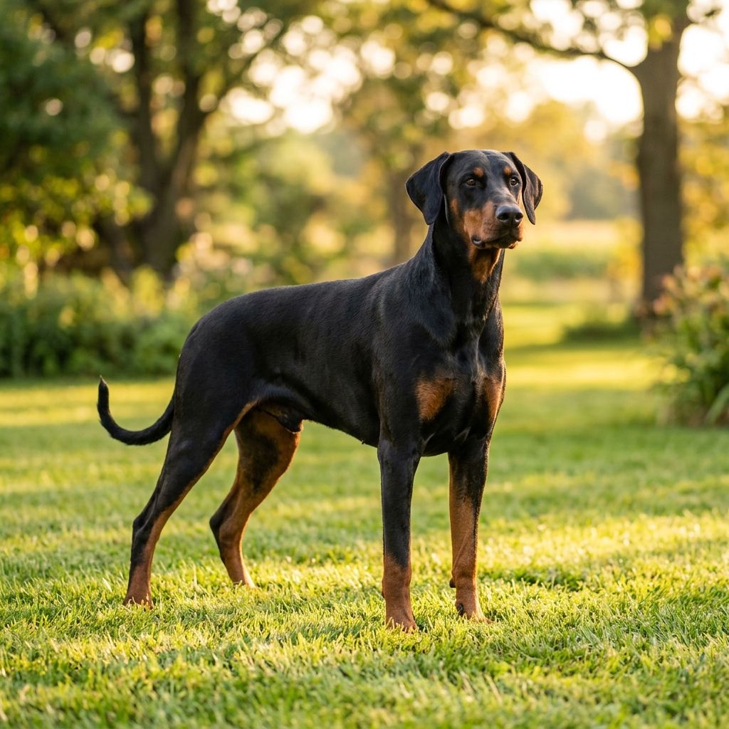 Majestic Doberman Outdoor